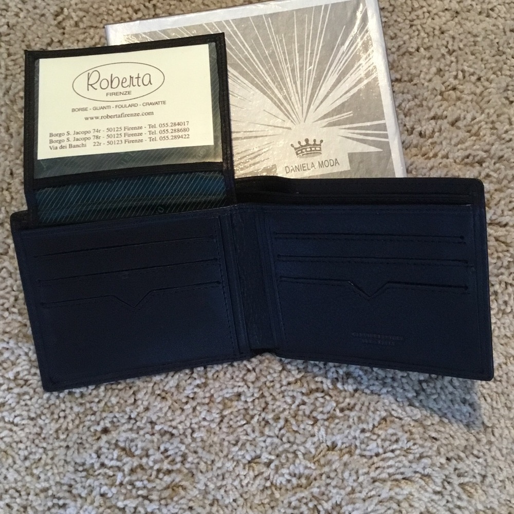 Roberta Firenze Men’s Leather Wallet